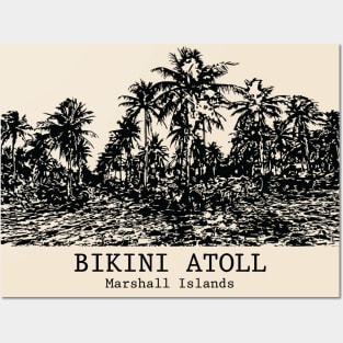 Bikini Atoll - Marshall Islands Posters and Art